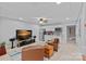 Finished basement with a kitchenette, cozy seating area, and ample space for entertaining, perfect for relaxation at 1317 Longleaf Ct, Matthews, NC 28104