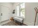 Cozy foyer featuring hardwood floors, a bench seat, a window with lots of natural light at 1543 Withers Dr, Denver, NC 28037