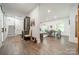 Spacious foyer leading to a beautifully appointed living area, blending modern design with comfort and style at 1543 Withers Dr, Denver, NC 28037