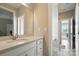 Neutral bathroom featuring bright vanity and shower/toilet room with access from bedroom at 1908 Masons Bend Dr, Fort Mill, SC 29708