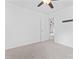 Bright carpeted bedroom with neutral walls, and a ceiling fan at 231 Anvil Draw Pl, Rock Hill, SC 29730