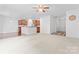 The spacious living room has great lighting and an open layout leading into the kitchen at 231 Anvil Draw Pl, Rock Hill, SC 29730