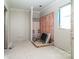 Unfinished bathroom with a window, shower stall and awaiting customization to your taste at 236 Mark Ryan Ln, Dallas, NC 28034