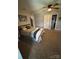 Bedroom with a ceiling fan and attached bathroom at 250 Wesley Amaker Rd, York, SC 29745