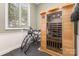 Versatile room with wood paneled sauna and space for exercise equipment at 254 Charter Se Ct, Concord, NC 28025