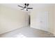 Neutral bedroom with double closets and ceiling fan at 448 River Park Rd, Belmont, NC 28012