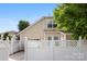 Property back exterior featuring a privacy fence and backyard at 448 River Park Rd, Belmont, NC 28012