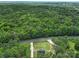 Scenic aerial view of the home nestled among lush green trees and nature at 4592 Reid Rd, Edgemoor, SC 29712
