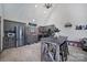 Well-appointed kitchen with stainless steel appliances and a spacious island at 4592 Reid Rd, Edgemoor, SC 29712
