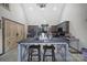 Stylish kitchen with a large island, stainless steel appliances and wood accents at 4592 Reid Rd, Edgemoor, SC 29712