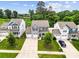Charming two-story home with a well-manicured lawn and a spacious driveway, offering curb appeal at 5069 Thomasville Dr, Belmont, NC 28012