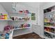 Spacious walk-in pantry with ample shelving, a sink, and organized storage at 615 N Oak Dr, Huntersville, NC 28078