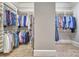 Spacious walk-in closet with custom shelving and ample storage for clothing and accessories at 6216 North Rd, York, SC 29745