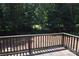 Back deck overlooking a private wooded lot at 9228 Old Barnette Pl, Huntersville, NC 28078