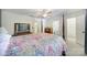 Bedroom featuring a comfortable bed and an open doorway to the main bath at 1003 Cranberry Cir, Fort Mill, SC 29715