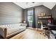 Versatile bonus room with modern design elements, ideal for a home office or study at 1009 Hercules Dr, Indian Trail, NC 28079