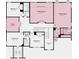 Second floor plan highlighting four bedrooms, game room, two baths, and a study at 18126 Sulton Ter, Huntersville, NC 28078