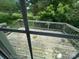 A back deck overlooking the green backyard at 2116 Dana Pl, Shelby, NC 28152