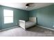 This is a bedroom with a window and gray carpet at 2720 Watergarden St, York, SC 29745