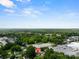 Overhead shot shows a beautiful neighborhood from above with well kept lawns and green trees at 301 Rowan Gq St, Salisbury, NC 28146
