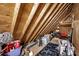 Unfinished attic providing plenty of room for storage at 169 Primrose Ln, Statesville, NC 28625