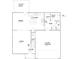 Detailed floor plan showcasing the layout of the first floor, including the kitchen, living room, and garage at 4038 Jenison Valley Ct, Charlotte, NC 28214