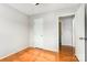 This bedroom shows neutral paint with access to closet and an open doorway to another room at 409 Lexie Ln, Rock Hill, SC 29732
