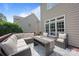 Cozy back deck featuring a large seating area with great natural light at 5005 Chestnut Knoll Ln, Charlotte, NC 28269
