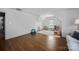 Spacious bonus room with natural light, hardwood flooring, and ample space for activities at 5005 Chestnut Knoll Ln, Charlotte, NC 28269