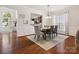 Elegant dining area adjacent to the kitchen, perfect for Gathering meals and entertaining guests at 8036 Crater Lake Dr, Fort Mill, SC 29707