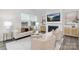Bright living room featuring a fireplace, contemporary furnishings, and large windows, ideal for relaxation at 1043 20Th Avenue Se Loop, Hickory, NC 28602