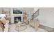 Inviting living room with fireplace, stylish decor, and ample natural light, creating a cozy atmosphere at 1043 20Th Avenue Se Loop, Hickory, NC 28602