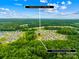 Aerial shot showcasing the proximity of neighborhood amenities to the property via a four minute walk at 132 Sycamore Crossing Ct, Locust, NC 28097