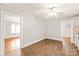 Bright dining room with hardwood floors, neutral paint and lots of natural light at 2722 Eastway Dr, Charlotte, NC 28205