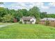 Beautiful front yard featuring a well-maintained lawn and classic home at 2722 Eastway Dr, Charlotte, NC 28205