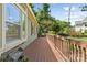 This home has a spacious outdoor deck that would be great for entertaining and relaxation at 2800 Georgia Ave, Charlotte, NC 28205