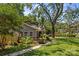 Charming home featuring a quaint front porch, well-maintained lawn, and mature trees at 2800 Georgia Ave, Charlotte, NC 28205