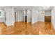 Bright living space with hardwood floors and modern lighting, perfect for entertaining at 2800 Georgia Ave, Charlotte, NC 28205