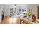 Inviting living room with hardwood floors, bright windows, and stylish furniture creating a cozy atmosphere at 3519 Card St, Charlotte, NC 28205
