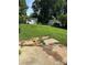 Large backyard with shed, offering ample space for outdoor activities and storage at 5200 Queen Anne Rd, Charlotte, NC 28217
