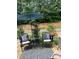 Cozy outdoor patio with comfortable seating, perfect for relaxing and enjoying the surrounding nature at 8350 Brickle Ln, Huntersville, NC 28078