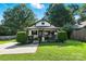 Charming bungalow style home with covered front porch and well maintained landscaping at 840 10Th Street Nw Blvd, Hickory, NC 28601