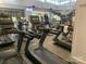 Modern fitness center featuring treadmills, elliptical machines, and other equipment for a complete workout at 919 Lily Magnolia Ct, Fort Mill, SC 29707
