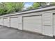 Exterior view showing the garages to the property at 921 Northeast Dr, Davidson, NC 28036