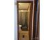This bathroom view showcases a toilet and a shower with a birch tree shower curtain at 111 Crystal Creek Dr, China Grove, NC 28023