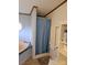 Bathroom with a soaking tub, separate shower, and built-in shelving at 111 Crystal Creek Dr, China Grove, NC 28023
