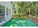Inviting back deck features wooded scenery, offering a perfect spot for relaxation at 116 Scottie Ct, Rock Hill, SC 29730