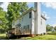Back exterior of home with a spacious wooden deck at 116 Scottie Ct, Rock Hill, SC 29730