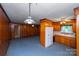 Open floor plan with cozy eat-in kitchen and unique light fixtures at 1216 Manchester Ln, Charlotte, NC 28227
