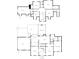 Detailed two-story floor plan showing layout of rooms, including bedrooms, kitchen, and living spaces at 1240 Fawn Ridge Nw Rd, Concord, NC 28027
